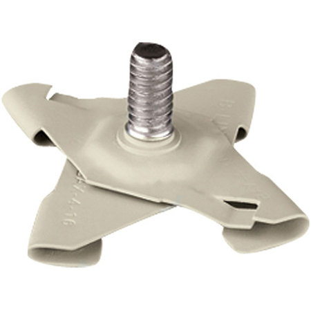 PanaVise CCTV T-Bar Ceiling Clip Base - Cream/White