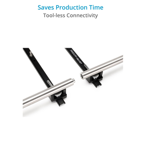 Proaim Velvet 3.3' Steel Dolly Track