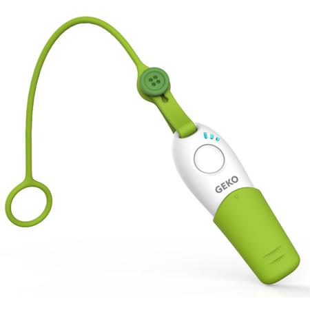 Papago GEKO Smart Whistle, Emergency Location Tracking, Green