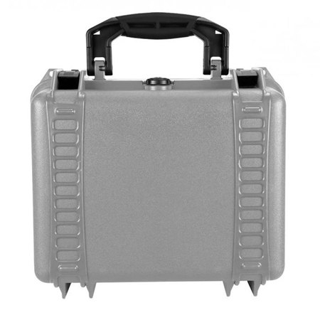 Porta Brace PB-2300F Hard Case with Foam, Platinum Silver