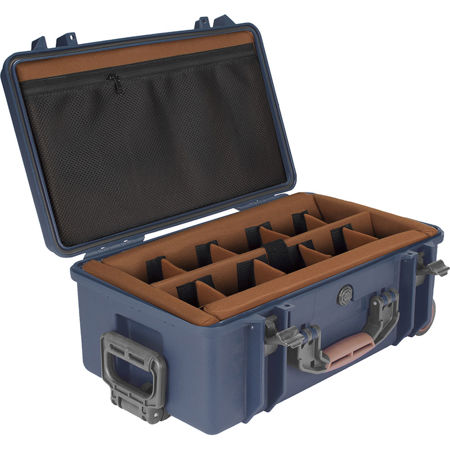 Porta Brace PB-2550DSLR+ Hard Rolling Case with Padded Divider Kit