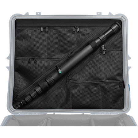 Porta Brace Audio Lid Insert with Boompole Holder for PB-2750 Hard Case