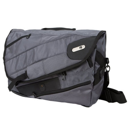 Powerbag Messenger Bag with 3000 mAh - Grey