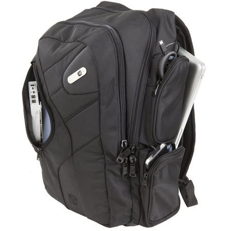 Powerbag 6000 mAh Deluxe Backpack Built-in PowerVine System - Black
