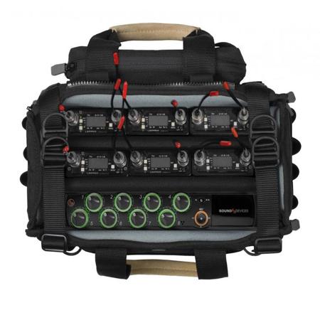 Porta Brace AO-1.5SILENT Lightweight & Silent Audio Organizer Case, Black