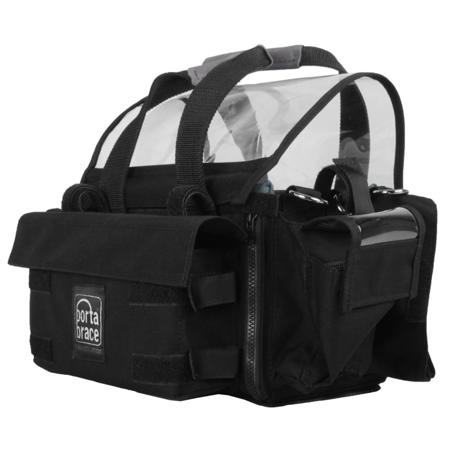 Porta Brace AO1XB Audio Organizer Case with Ports Black