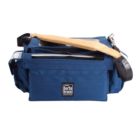 Porta Brace AO-4 Audio Organizer Case Equipped with Cable Ports.