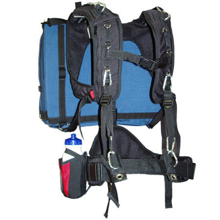 Porta Brace Modular "Extreme" Backpack for Medium Camcorders & Accessories with Notebook Pocket, Blue