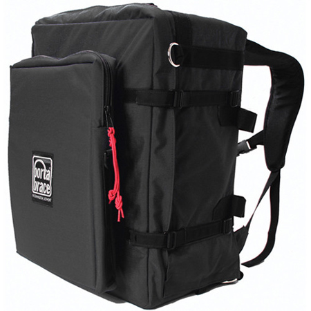 Porta Brace Modular Local Backpack, with Removable Front Notebook Pocket, Black