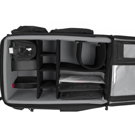 Porta Brace Rigid-Frame Backpack with Off-Road Wheels for Cine Style Cameras