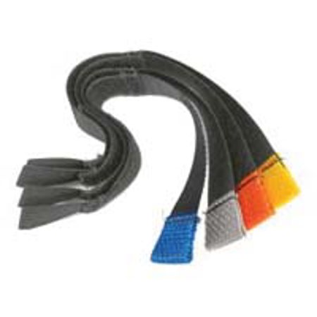 Porta Brace CB10 Color Coded Cable Binders, 10 Pack
