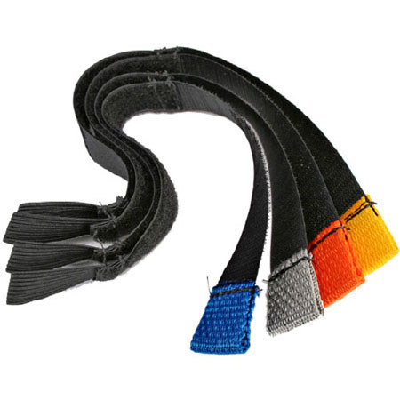 Porta Brace CB-810 Color Coded Cable Binders, Pack of 4
