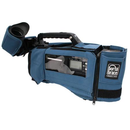 Porta Brace Camera BodyArmor for Panasonic AJ-PX5000 Camcorder, Blue