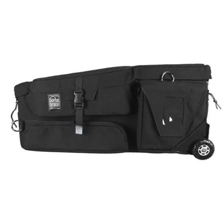 Porta Brace CC-HD1BOR Quick Draw Case with Off-Road Wheels for Cameras, Black