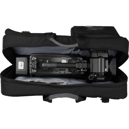 Porta Brace Padded Camcorder Case with +Extra Strength EVF Guard, Black