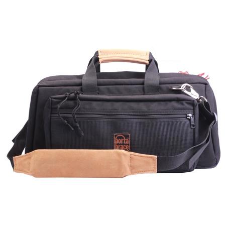 Porta Brace CS-DV3R Black Mini DV Camera Case with Universal Cradle for Mini DV Cameras and Accessories (Black w/Red Trim)