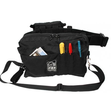 Porta Brace Two-Pouch Accessory and Belt System for Grip Items