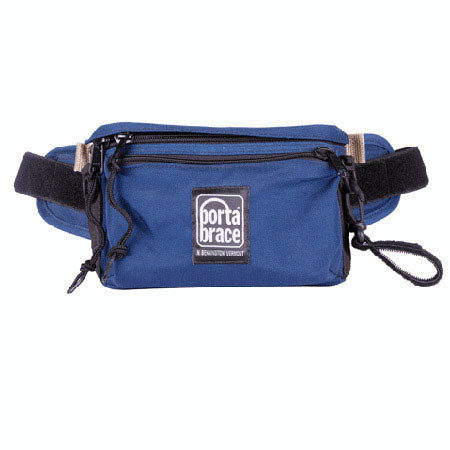 Porta Brace Hip Pack 1, Small Belly or Fanny Pack Gadget Bag, Blue