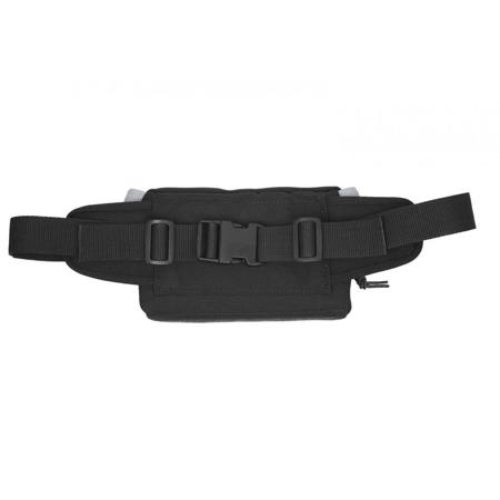 Porta Brace Hip Pack 1, Small Belly or Fanny Pack Gadget Bag, Black #HIP-1B