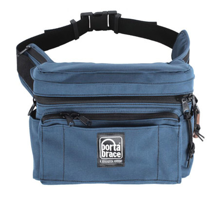 Porta Brace Hip Pack 3, Large Belly or Fanny Pack Gadget Bag, Blue