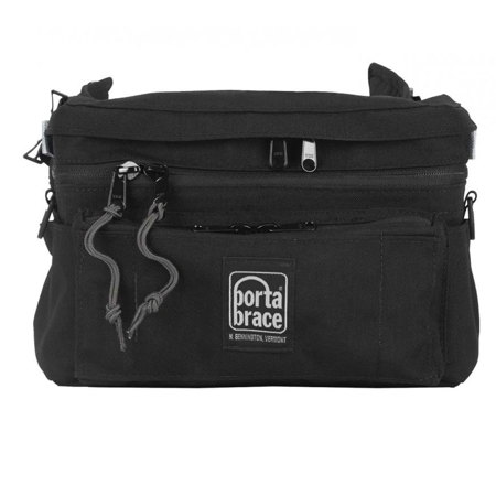 Porta Brace Hip Pack 3, Large Belly or Fanny Pack Gadget Bag, Black