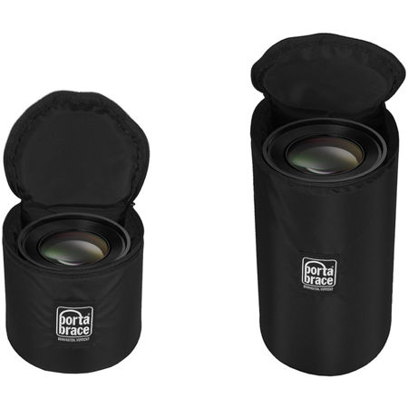 Porta Brace Padded 12" and 5" Lens Cups, Set of Two