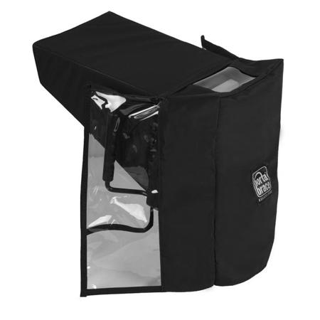 Porta Brace Monitor Case Rain Cover & Visor f/Panasonic AK-HVF100G, Black