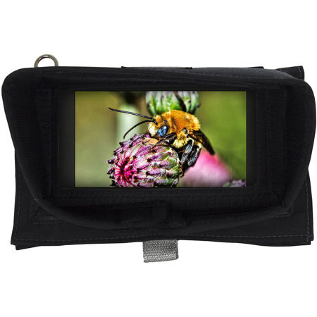 Porta Brace Custom-Fit Case & Sun Shade for TV Logic VFM-055A OLED Monitor
