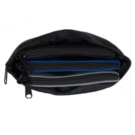 Porta Brace Padded Pouch Set for 3 Lens Filters (4-4.5"), Black