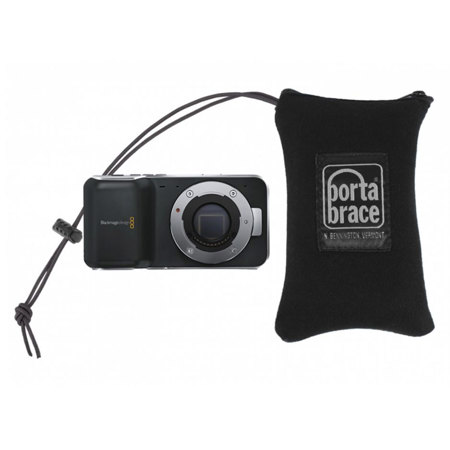 Porta Brace PB-BLMG Padded Carrying Case for Blackmagic Pocket Camera, Black