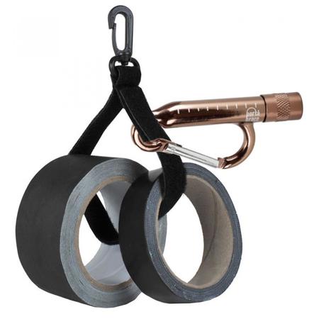 Porta Brace Nylon Strap with Carabiner for Spooling Tape Rolls