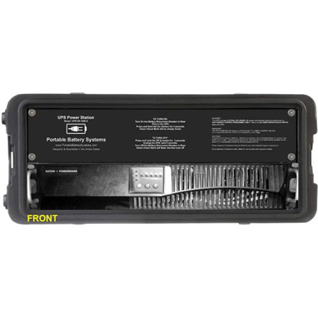 Portable Battery Systems 120VAC UPS Power Station 5 with Shock Mounted Case