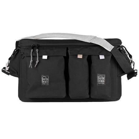 Porta Brace Medium Production Case, Video Camcorder Accessory Organizer, Black