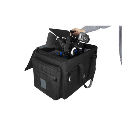 Porta Brace RIG-C400 Large Rigid-Frame RIG Camera Case with Interior Kit, Black