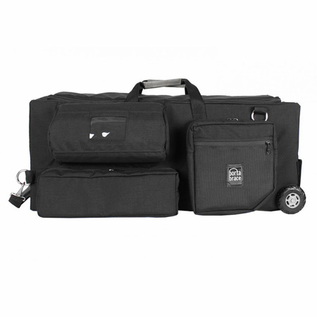 Porta Brace RIG Carrying Case for Sony PXW-FS7, Wheeled, Black