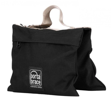 Porta Brace Sand Bag Empty Set of 3 15 lbs, Black