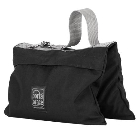 Porta Brace Sand Bag Empty Set of 2 25 lbs, Black