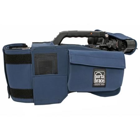 Porta Brace Shoulder Case for Panasonic AJ-PX5000 Camocorder, Blue
