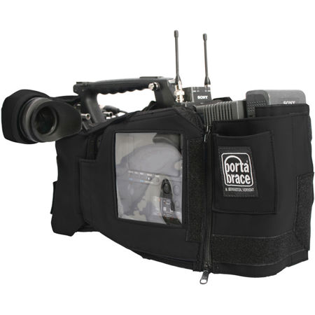 Porta Brace Custom Fitted Shoulder Case for Sony PXW-X400 XDCAM Camcorder, Black