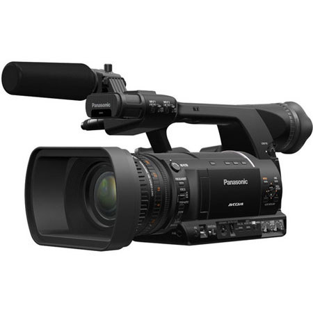 Panasonic AG-AC130 AVCCAM HD Handheld Camcorder, 22x Optical Zoom, LCD Screen, Dual SD/SDHC/SDXC Card Slots, USB