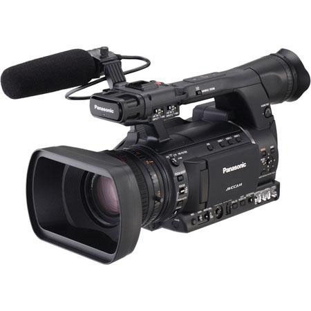 Panasonic AG-AC160A Camcorder with Power and Shoulder Mount Bundle