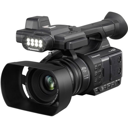 Panasonic AG-AC30PJ Full HD Camcorder w/Touch Panel LCD Viewscreen, LED Light
