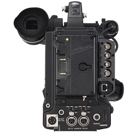 Panasonic HPX610 P2 Camera Recorder with AG-CVF15G LCD Viewfinder