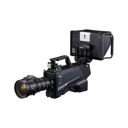 Panasonic AK-PLV100GSJ 4K CINELIVE Studio Camera with PL Mount, Black