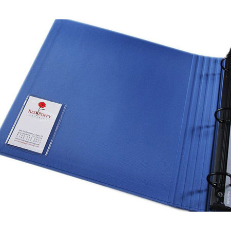 Paolo Cardelli Business Card Pockets , 3.5x2 Adhesive Back , Pack of 10.