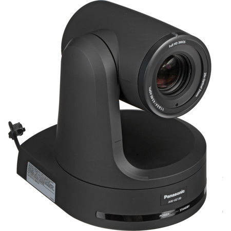 Panasonic AW-HE130 Super-PTZ Camera, Black