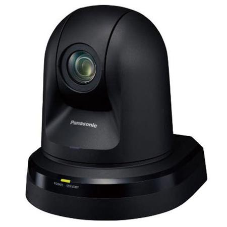 Panasonic AW-HE42 Full-HD Indoor Professional PTZ Camera with 3G-SDI and Optical Image Stabilizer, 20x Optical Zoom, 1920x1080, 30 fps, PoE+, Black Matte