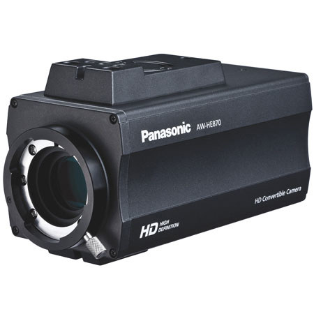 Panasonic AW-HE870 2/3" 3-CCD HD/SD Convertible Camera