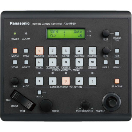 Panasonic AW-RP50 Sub-Compact Remote Camera Controller