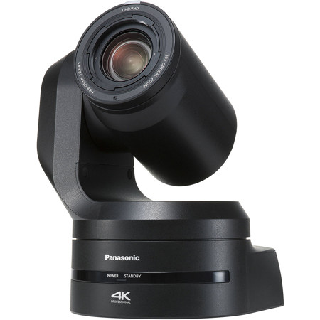 Panasonic AW-UE150A 20.18MP 4K Ultra HD Professional SDI/HDMI/NDI 20x PTZ Camera, Black